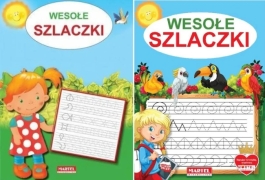 Wesołe Szlaczki<br>okładka: Miękka - Wymiary 210x297mm - Hurtownia Zabawek Poznań