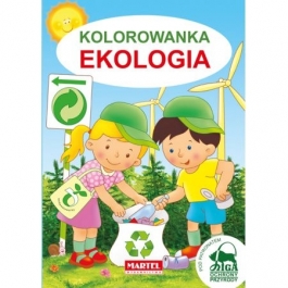 Kolorowanka Ekologia<br>okładka: Miękka - Wymiary 210x297mm - Hurtownia Zabawek Poznań