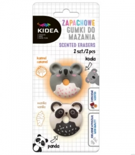 Gumki Do Mazania Zapachowe 2 Szt. (panda, Koala) Kidea - Hurtownia Zabawek Poznań