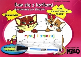 Baw Się Z Kotami<br>wymiary: 280x200mm - Hurtownia Zabawek Poznań