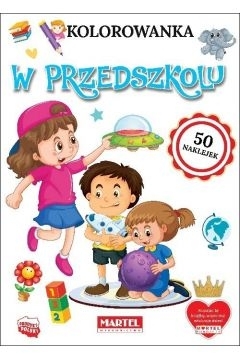 Kolorowanka W Przedszkolu Z Naklejkami<br>okładka: Miękka - Wymiary 210x297mm - Hurtownia Zabawek Poznań