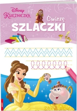 ćwiczę Szlaczki Disney Księżniczka<br>strony: 16 - Okładka: Miękka - Format: 205x288mm - Hurtownia Zabawek Poznań