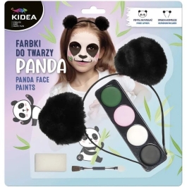 Kidea; Farbki Do Twarzy Zestaw Panda - Hurtownia Zabawek Poznań