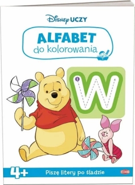 Disney Uczy Alfabet Do Kolorowania - Hurtownia Zabawek Poznań