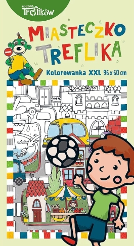 Kolorowanka Xxl Miasteczko - Hurtownia Zabawek Poznań