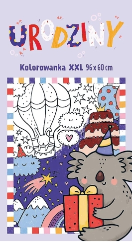 Kolorowanka Xxl Urodziny - Hurtownia Zabawek Poznań