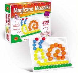 Magiczne Mozaiki - Kreatywność I Edukacja 200el - Hurtownia Zabawek Poznań