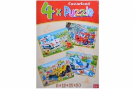 Puzzle 8el 12el 15el 20el  - Hurtownia Zabawek Poznań